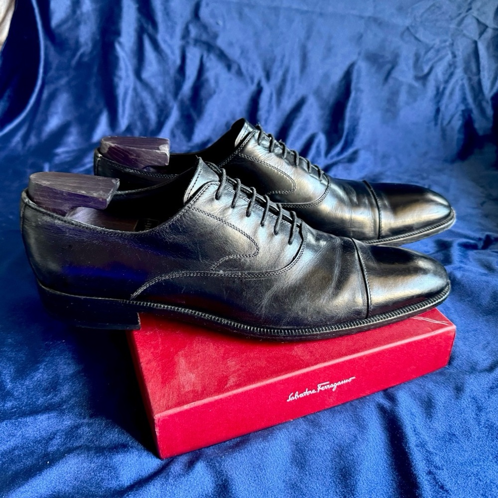 Salvatore Ferragamo Black Men’s Shoes